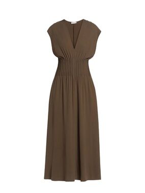 Vince V-Neck Maxi Dress